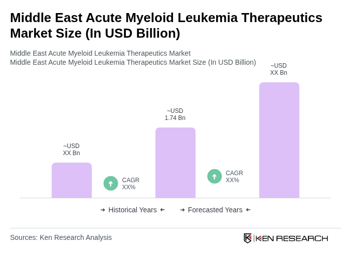 Middle East Acute Myeloid Leukemia Therapeutics Market Size
